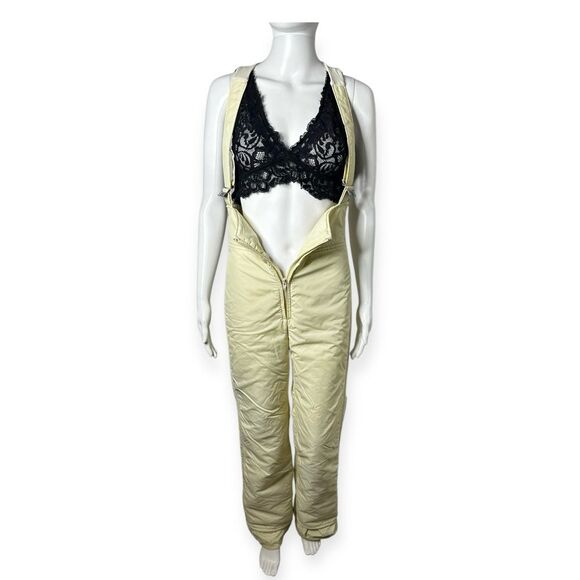 Vintage Robbe Women’s Snowsuit Bib Overalls Snow Bunny Winter Sports Ski Gear - Picture 9 of 11